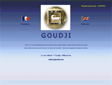 Tablet Screenshot of goudji.com